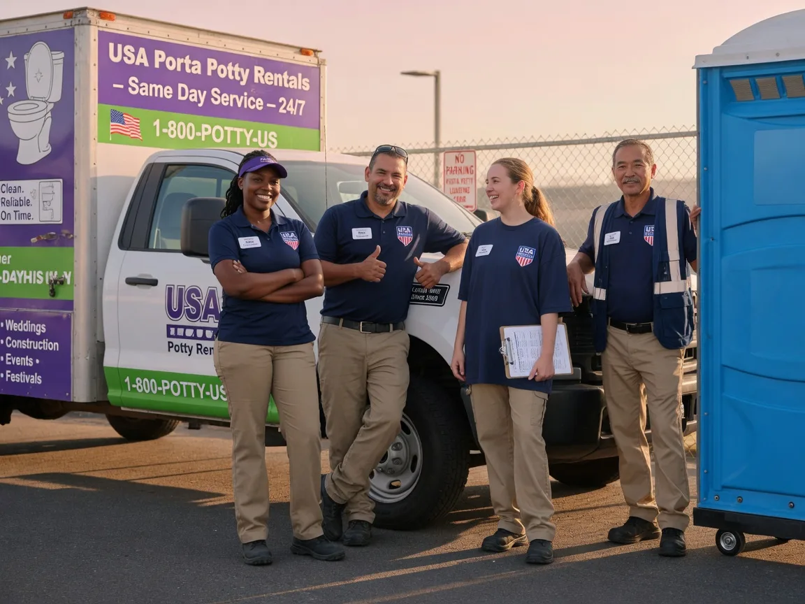 Porta Potty Rental company in Fork, MD