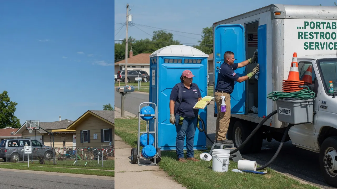 Portable Toilet Rental in Fork, MD near me